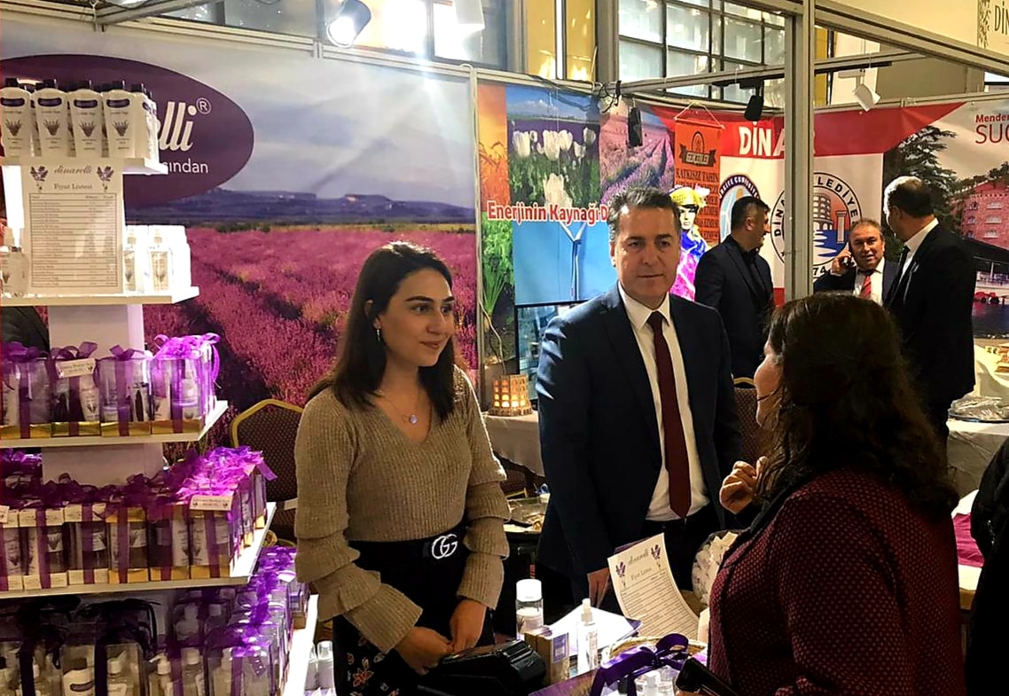 Dinarelli Lavanta Ürünleri 2019 Ege İlleri Tanıtım Günlerinde
