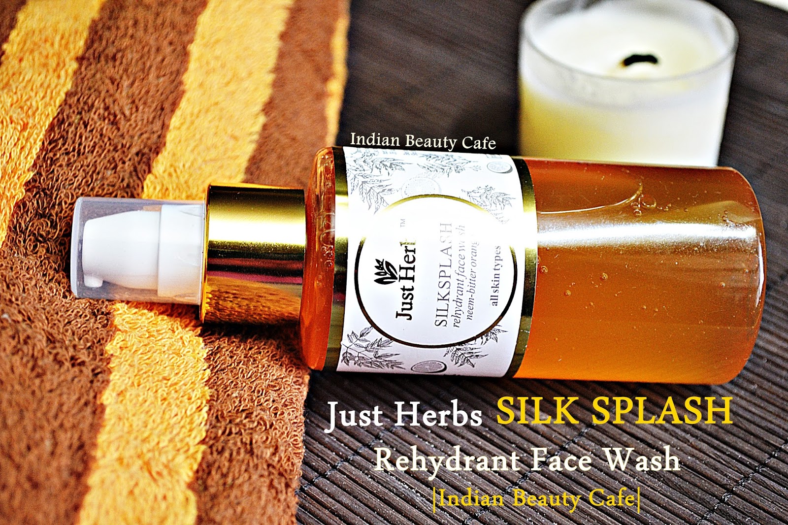 Indian Beauty Cafe Just Herbs Silksplash Rehydrant Neem Bitter Orange