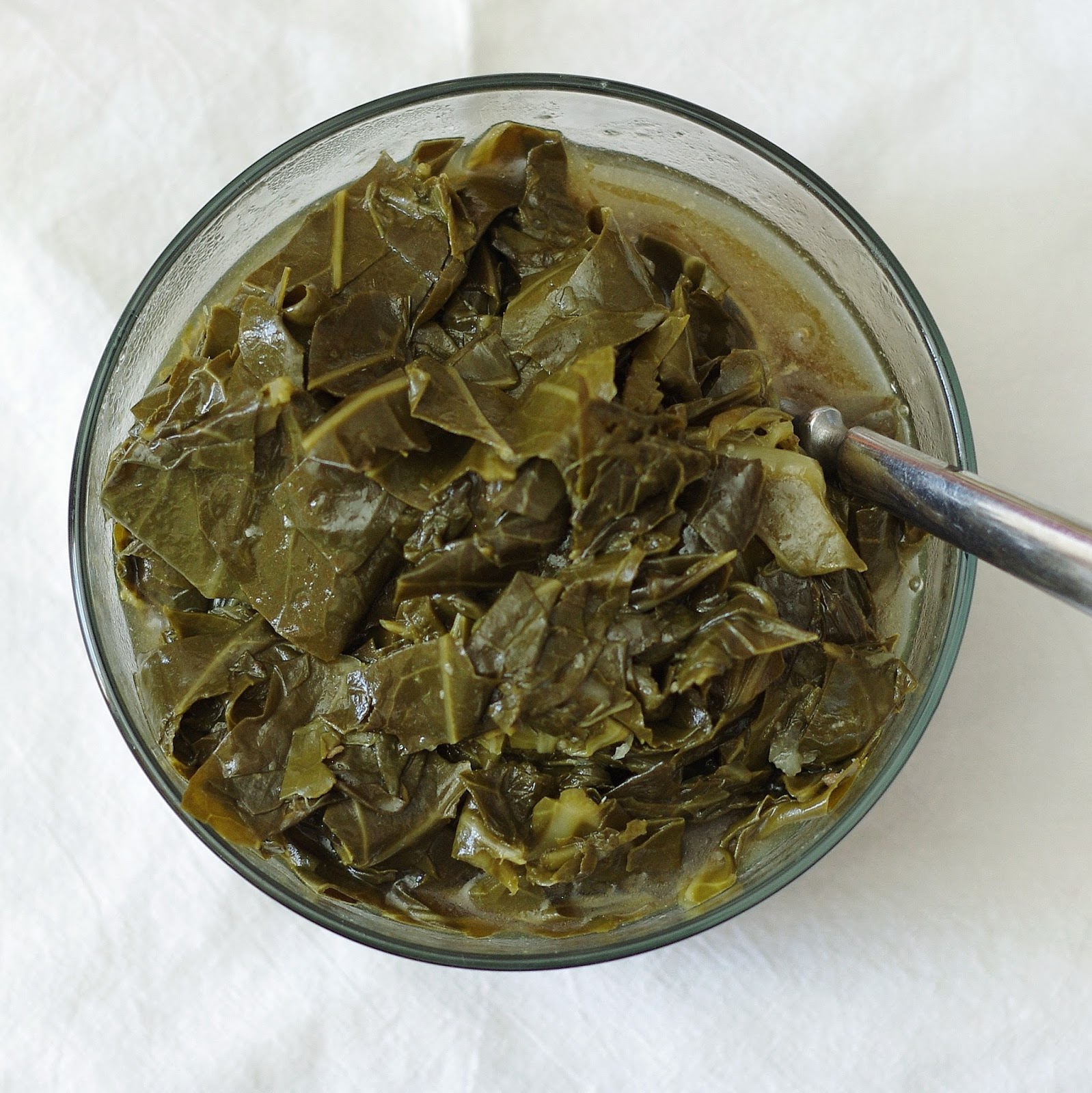 Sage Trifle Braised Collard Greens
