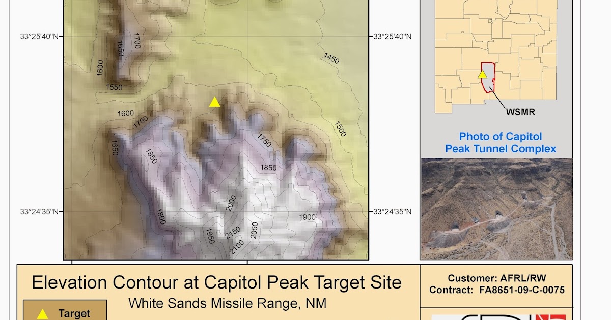 Geo2030 Consulting, LLC White Sands Missile Range Topography