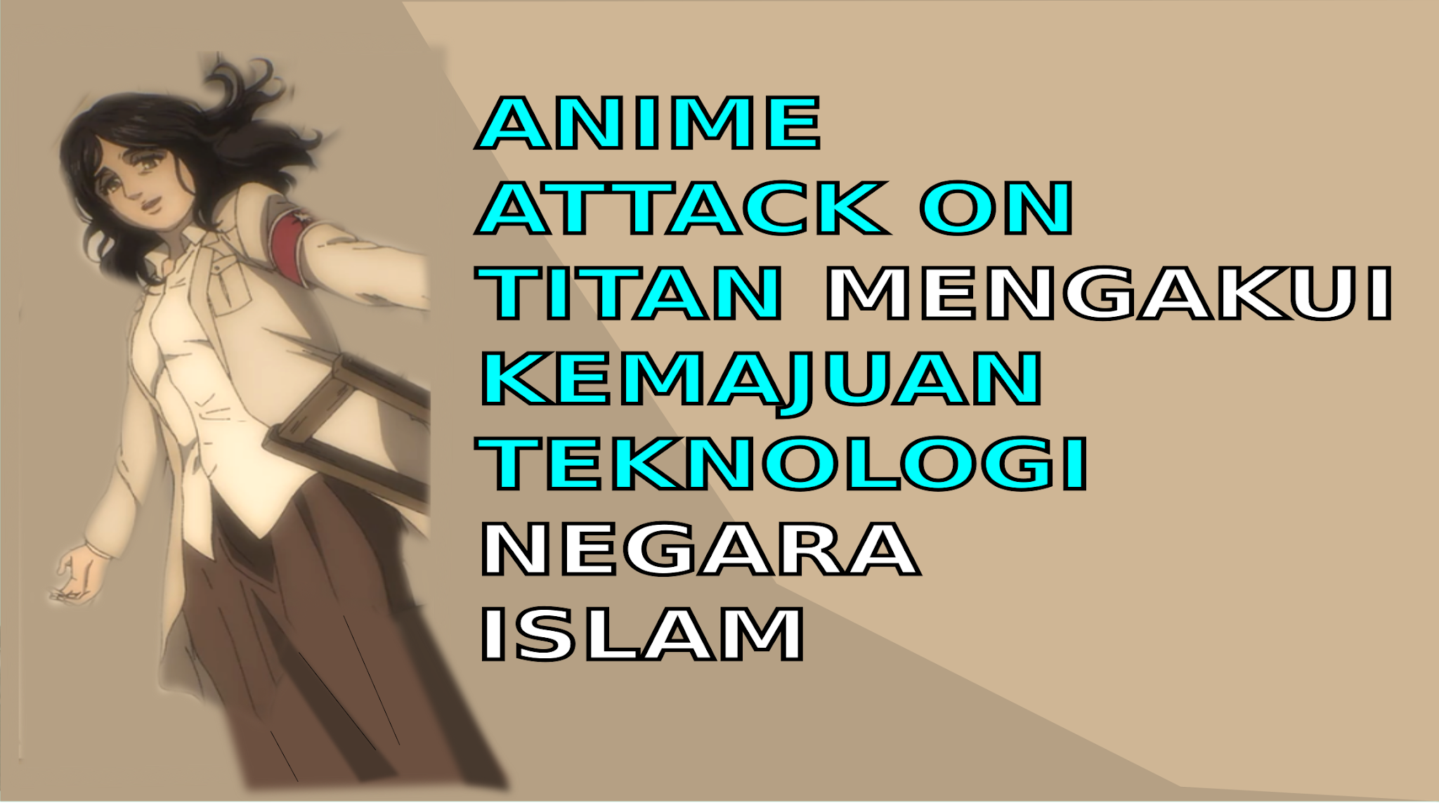 Anime Attack On Titan Memuji Negara Islam Kekhalifahan Turki Utsmani Ottoman shingeki no kyojin aot final season 4