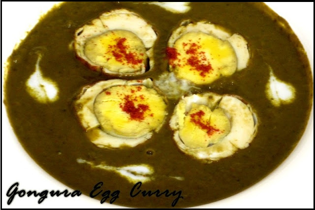 Gongura Egg Curry