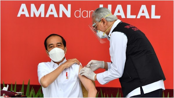 Jokowi Disuntik Vaksin Sinovac, Ini Efek Sampingnya
