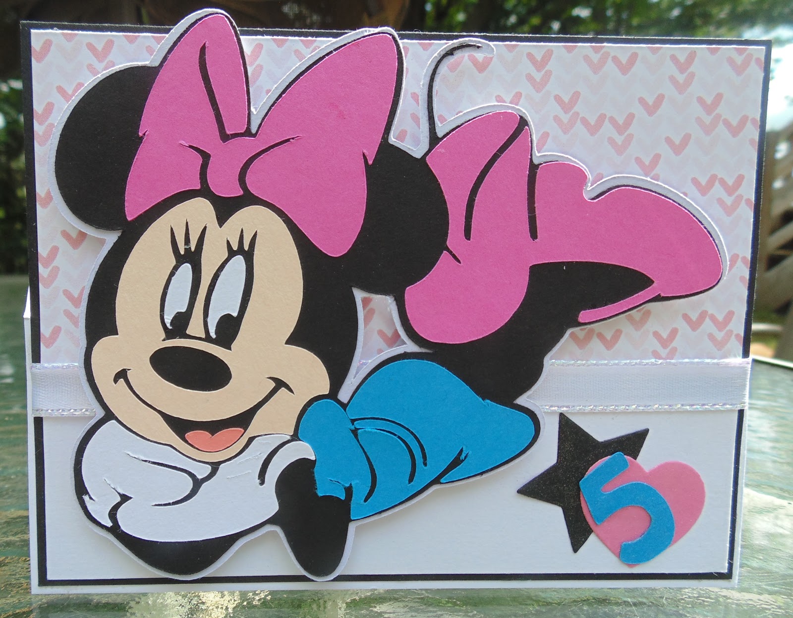 MyHandMadeHomeMadeLife: MINNIE MOUSE CARD
