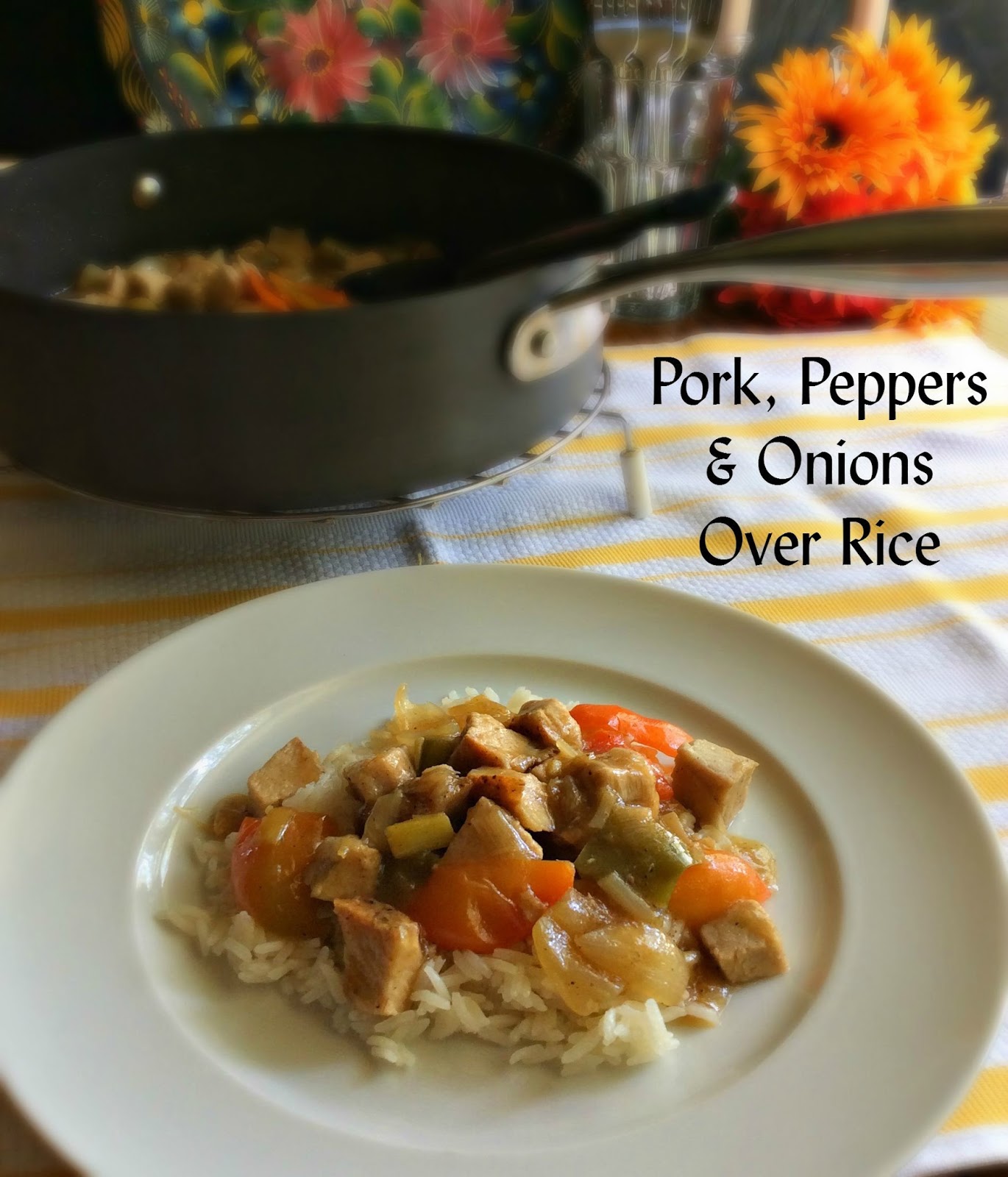 RECIPE & GIVEAWAY: Green Chili Chicken & Rice - Frankly, My Dear . . .
