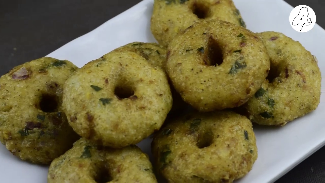 Rice Vada Recipe Leftover Rice Vada Recipe Crispy Rice Vada Amma Secret Recipes