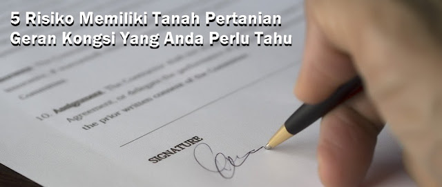 risiko kongsi geran tanah