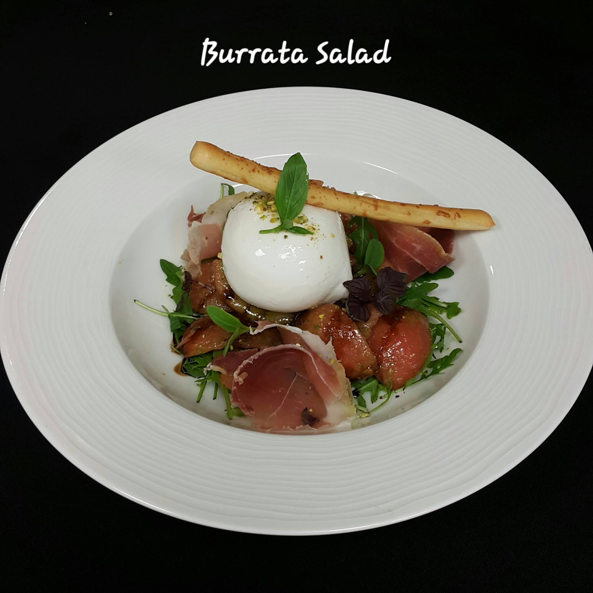 Burrata and Parma Ham Salad
