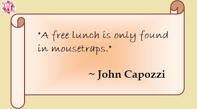 quotes to make you think: free lunch
