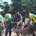 Lestarikan Budaya Guyub Rukun, Yonarmed 12/Divif 2 Kostrad Gelar Karya Bhakti Bangun Rumah Layak Huni Bersama Shiddiqiyyah Ngawi