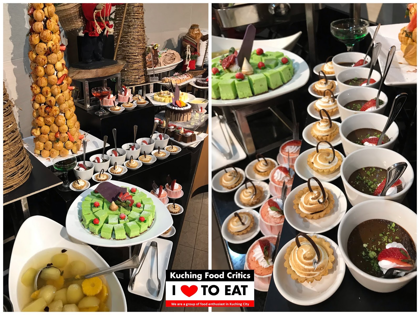 Kuching Food Critics: Christmas Day &amp; New Year Day - Brunch &amp; Dinner Buffet @ Waterfront Cafe