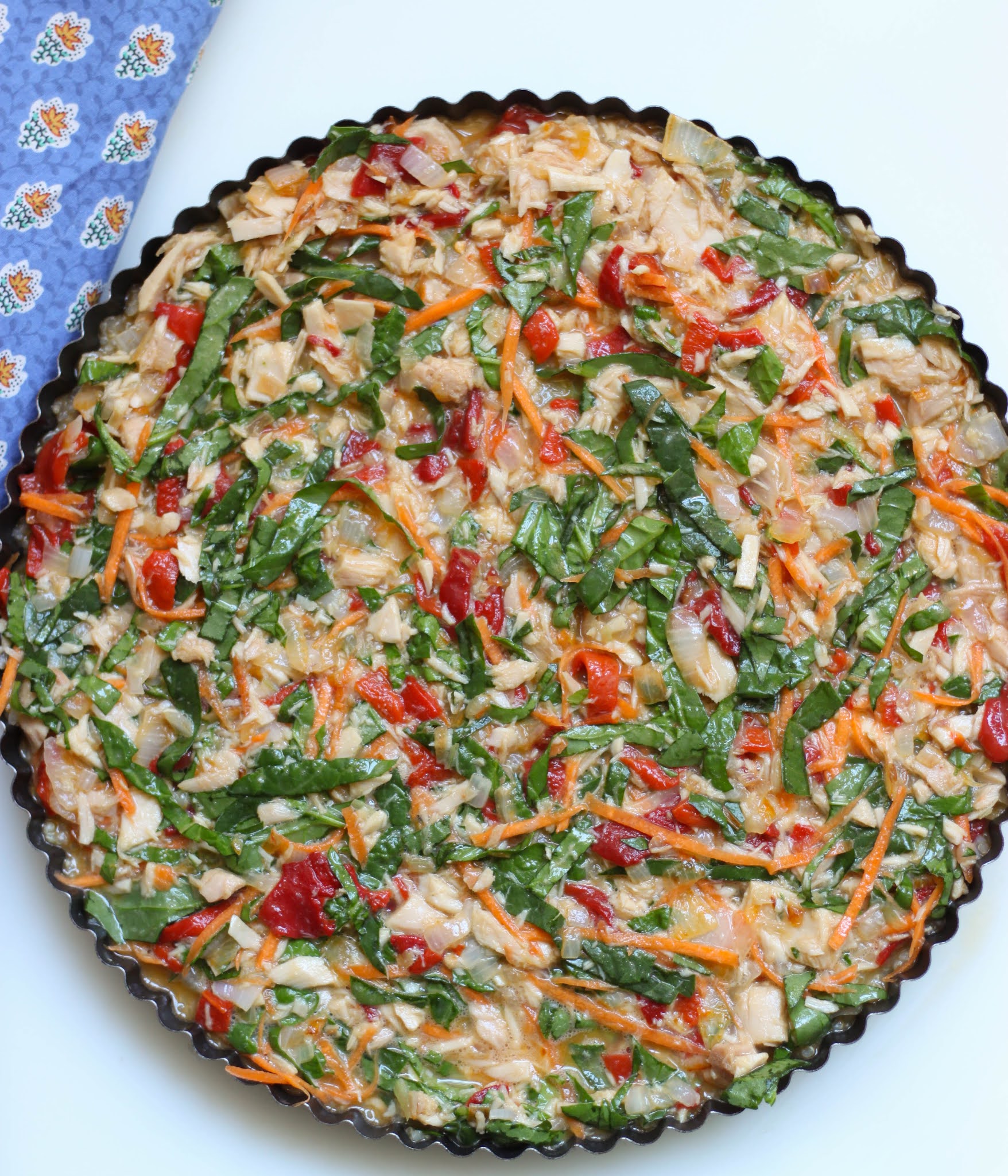 QUICHÉ DE ATUN {TUNA QUICHE} decocinasytacones