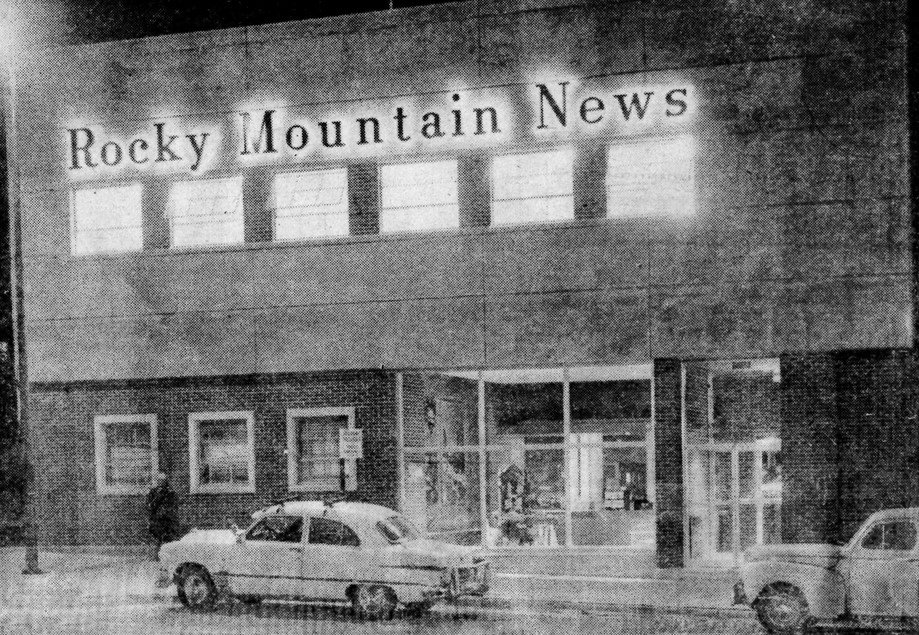 Colfax Avenue Rocky Mountain News