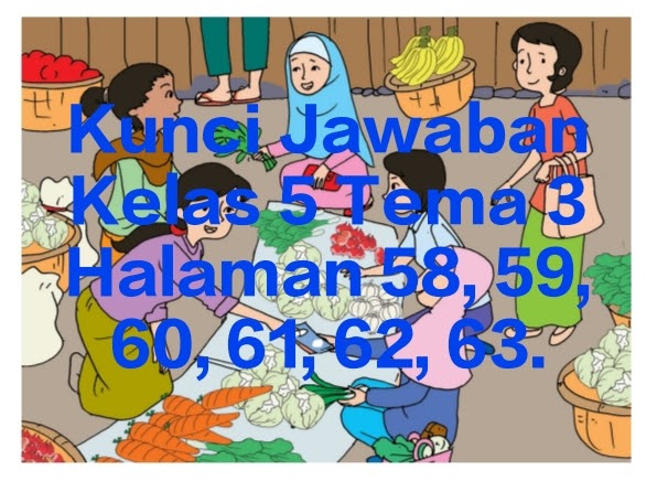 Kunci Jawaban Buku Tematik Siswa Kelas 5 Tema 3 Subtema 2 Pembelajaran 3 Halaman 58 59 60 61 62 63 - Info Pesilat