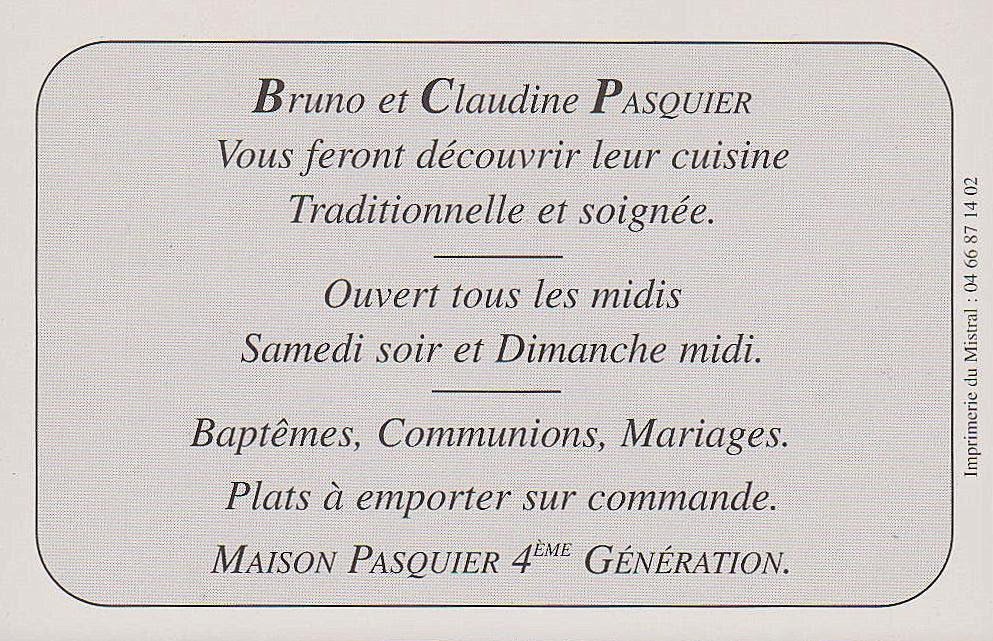 The traveler's drawer LE JEUNE BOIS · Restaurant, Beauvois en