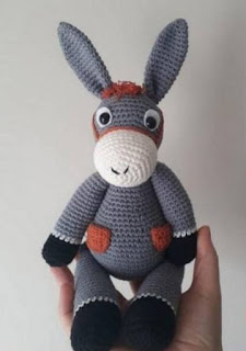 PATRON GRATIS BURRO AMIGURUMI 44625