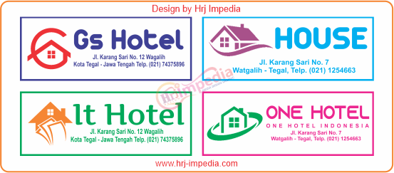 Contoh Cap Stempel Hotel | Contoh Stempel Untuk Hotel | Contoh Desain