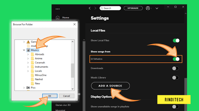 Cara Menambahkan File Mp3 di PC ke Spotify