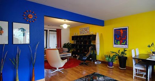 18 Kombinasi Warna Cat Kuning Dan Biru Ide Terkini