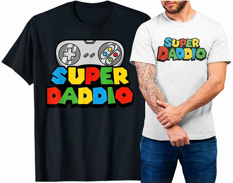 Super Daddio (Mario) Tshirt