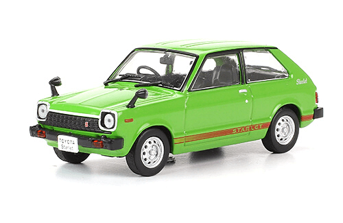 Toyota Starlet 1:43, colección Toyota 50 años
