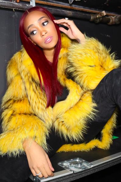 Fashion Lion:R&B singer Monica Brown