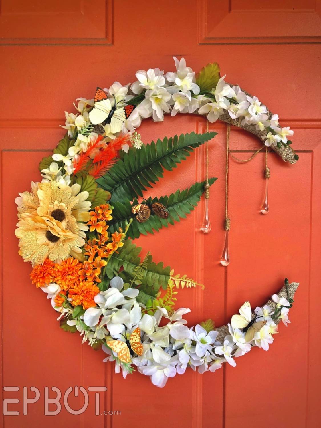 Moss Floral Wreath, Projects