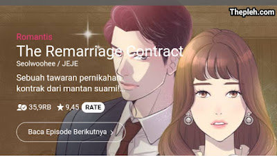 The Remarriage Contract Webtoon