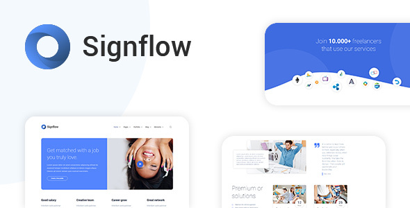 Signflow Tech And Startup Responsive Wordpress Themes