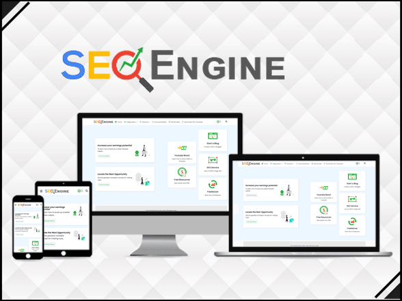 SEO Engine - Responsive & Faster Blogger Template