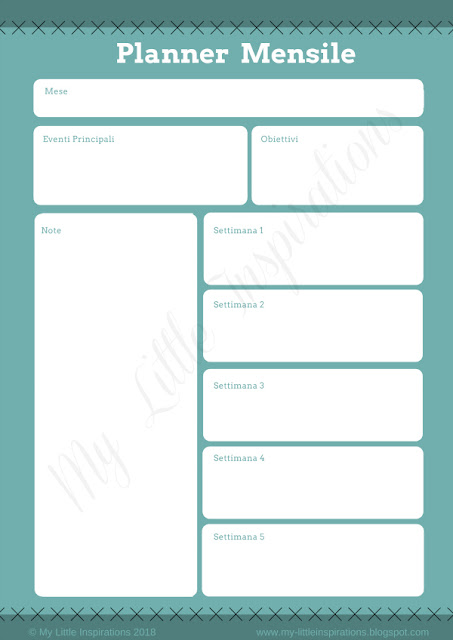 Come fare programmi per il nuovo anno che manterrai + Planner Mensile Scaricabile - verde - MLI