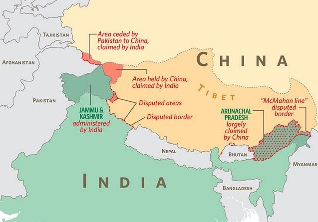 नीयत में खोट, भारत के खिलाफ, सीमाओं पर संकट