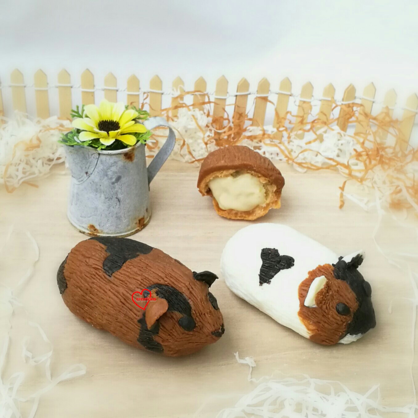 Loving Creations for You Guinea Pig Lavender Vanilla Éclairs