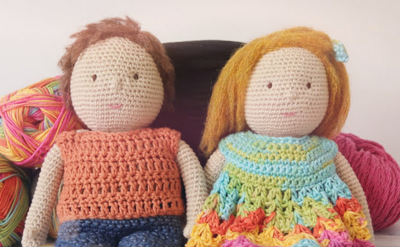 muñequita de crochet