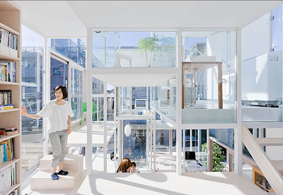Fully Transparent Amazing house in Tokyo