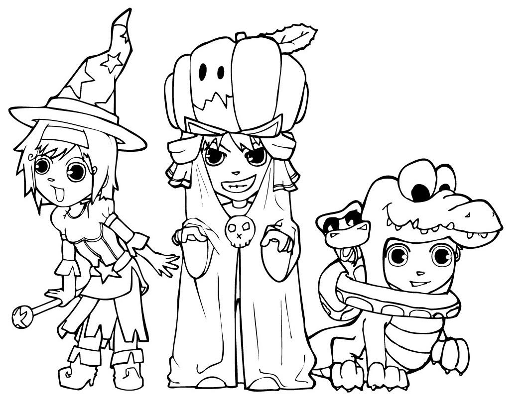 Halloween Printable Coloring Pages Minnesota Miranda