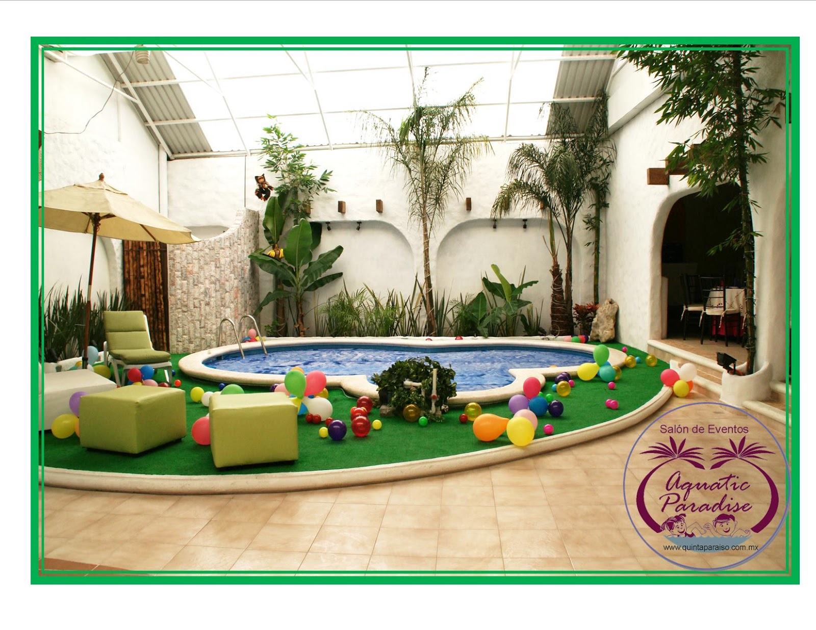 SALONES QUINTA PARAÍSO AQUATIC PARADISE