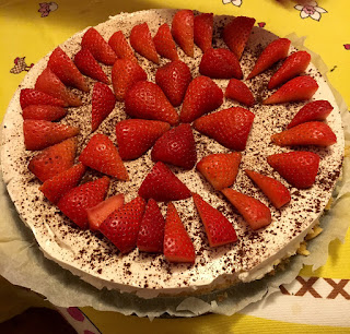 torta fredda allo yogurt