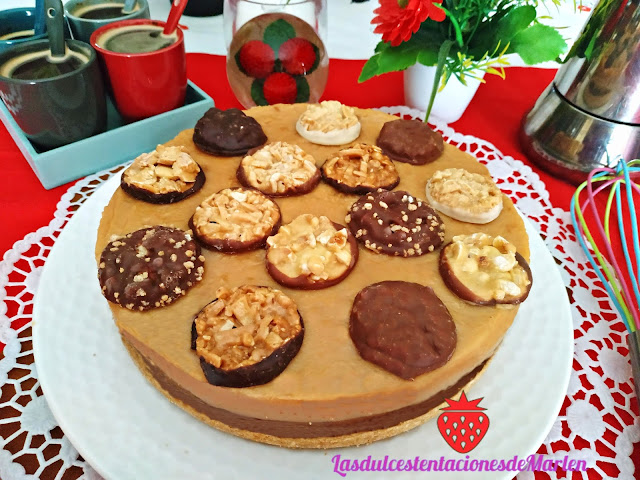 Tarta De Turrón Y Chocolate
