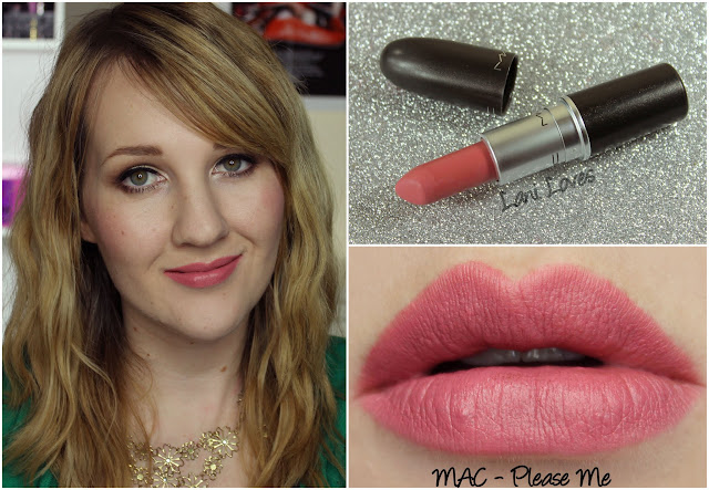 MAC Please Me lipstick swatch