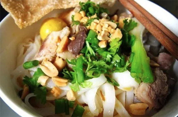 峴港美食攻略-廣南麵（Mi Quang)