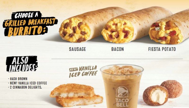 Taco Bell Tests $3 Breakfast Meal Deal