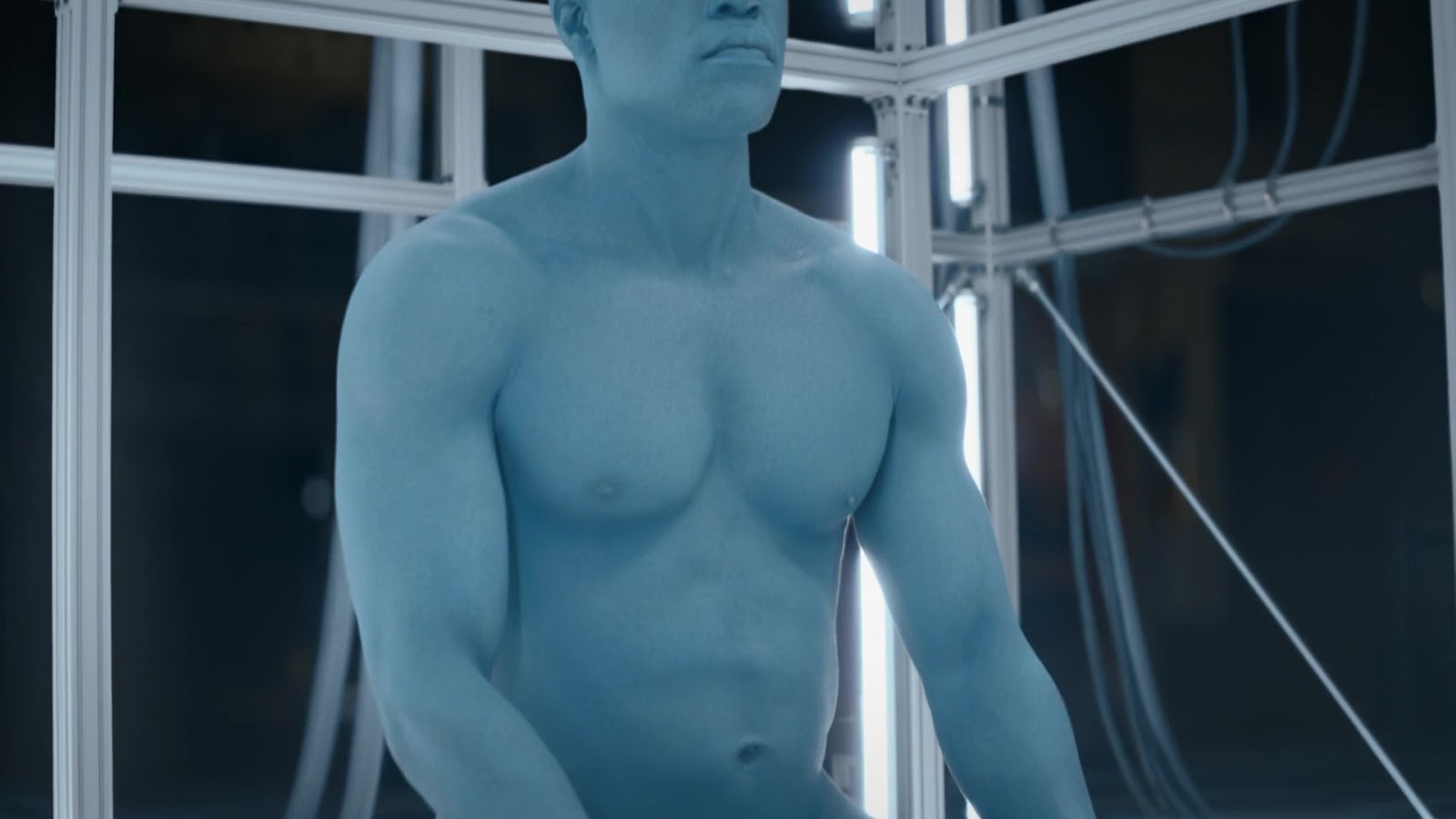 Yahya Abdul-Mateen II nude in Watchmen 1-09 "See How They Fly" .