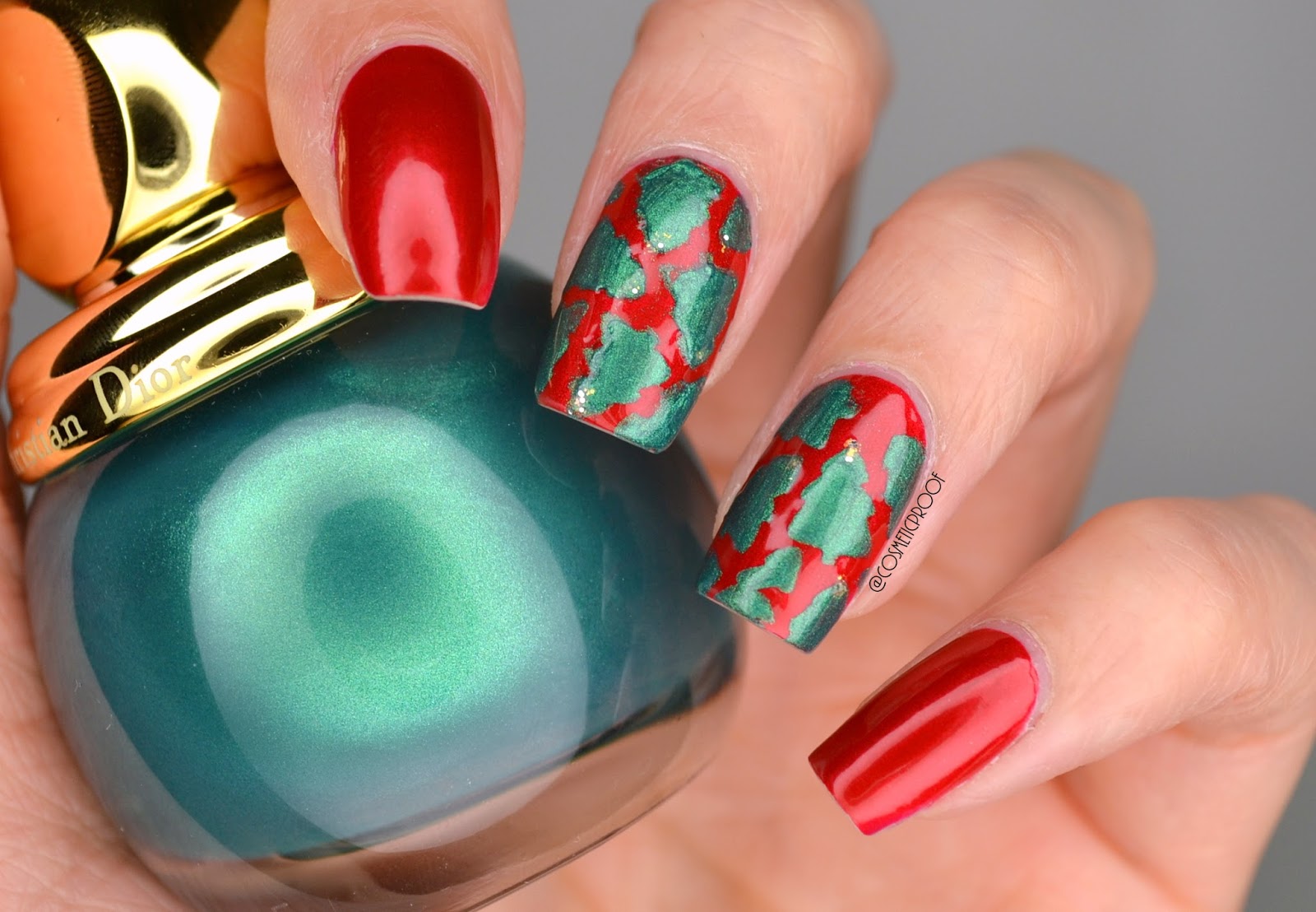 Christmas Tree Nail Art Stickers - wide 4