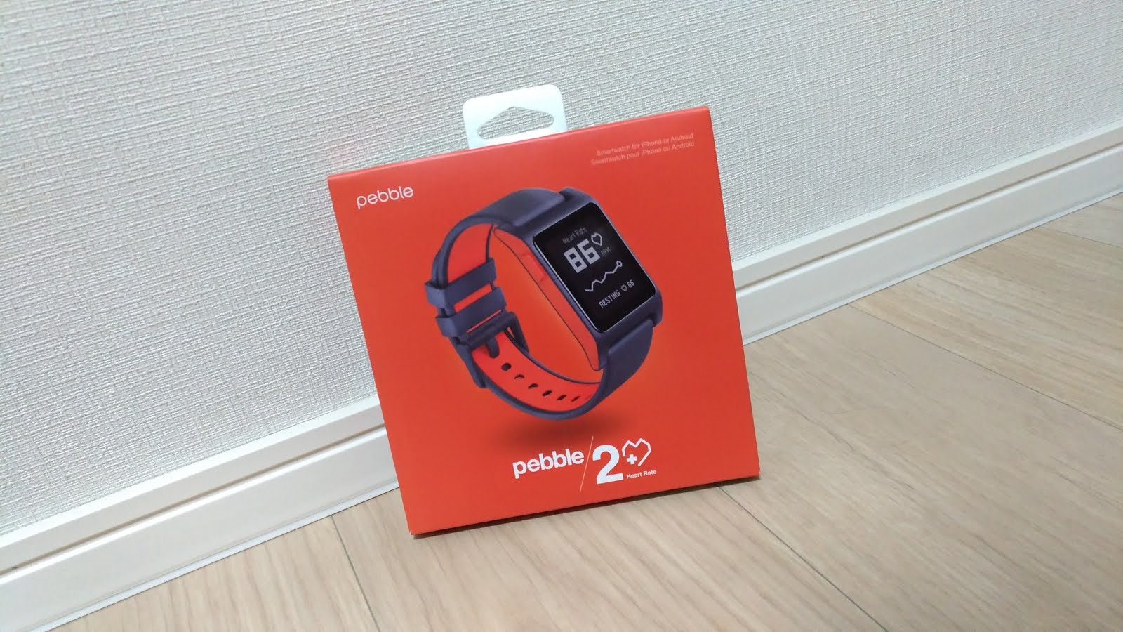 Pebble 2 + Heart Rate HR Smart Watch è³¼å
¥è¨ã|çç£çãªãã©ãã©ã