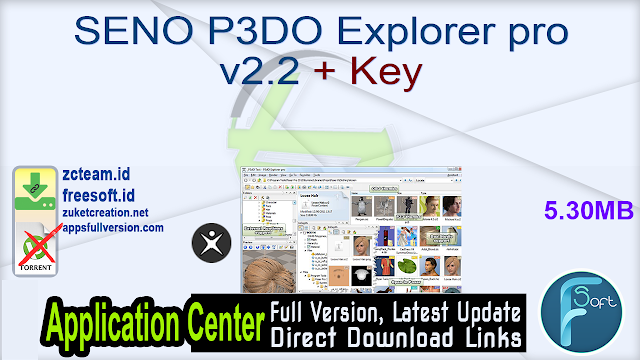 SENO P3DO Explorer pro v2.2 + Key_ ZcTeam.id