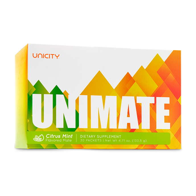Unimate Citrus Mint - Unicity - hỗ trợ chức năng nhận thức và tâm trạng tốt