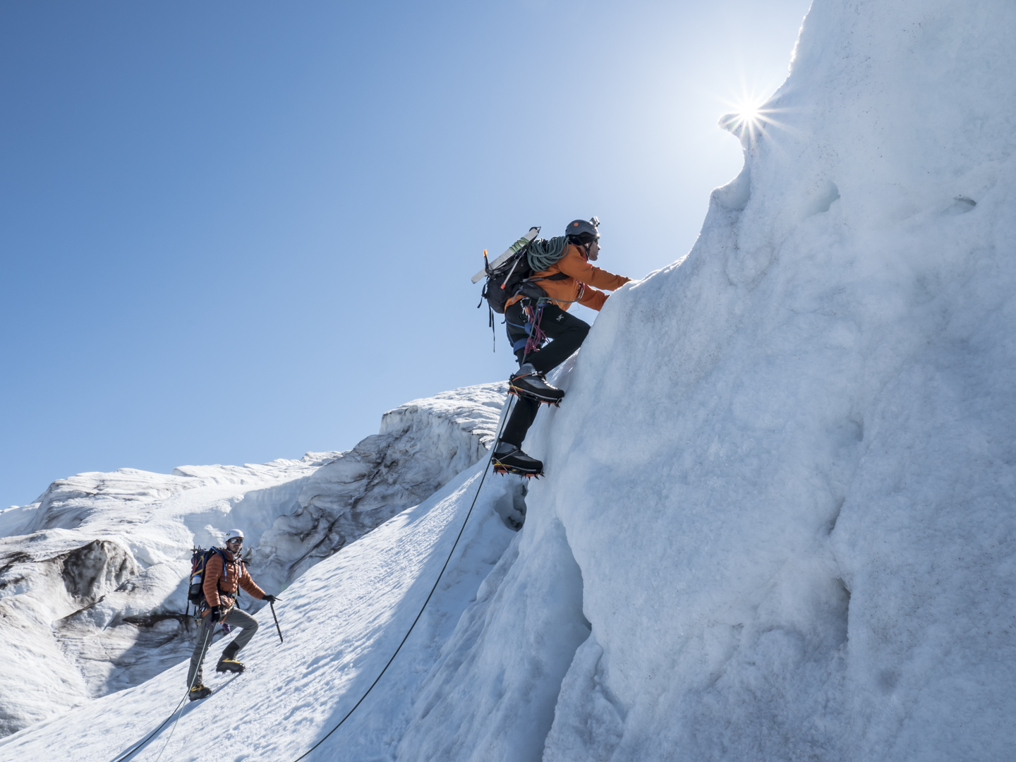American Alpine Institute - Climbing Blog: Alpine Ice Course on Mount Baker