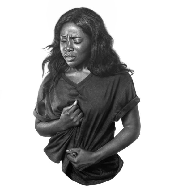 Os incríveis desenhos hiper-realistas a lápis de Arinze Stanley Arinze Stanley arte desenhos hiper-realistas preto e branco lápis negros sociedade