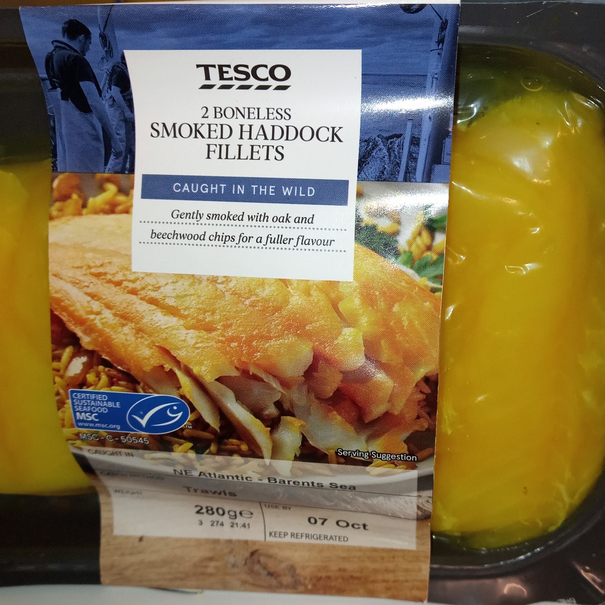 Supersupergirl's Food Reviews [Review] Tesco Boneless Smoked Haddock